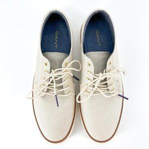 Gant Shoes | Gant Prepville Low Lace Shoes Dry Sand 20639497 | Color: Cream/Tan | Size: 9 | Opalperidot's Closet